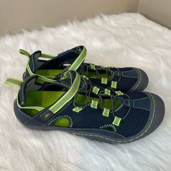 JBU Jambu Tahoe Water Shoes 10 Outdoor Adventure Shoes - Blue and Green - Picture 1 of 9